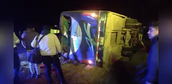 Accidente en Carretera Central deja un muerto y al menos 13 heridos tras despiste de bus que trasladaba a banda musical Accidente en Carretera Central deja un muerto y al menos 13 heridos tras despiste de bus que trasladaba a banda musical