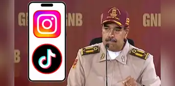 Nicolás Maduro amenaza con regular el uso de Instagram y Tiktok en Venezuela: "Intentan dividir a los venezolanos" Nicolás Maduro amenaza con regular el uso de Instagram y Tiktok en Venezuela: "Intentan dividir a los venezolanos"