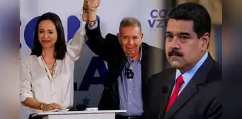 Edmundo González llama a las Fuerzas Armadas de Venezuela a desconocer a Nicolás Maduro y estar "al lado del pueblo" Edmundo González llama a las Fuerzas Armadas de Venezuela a desconocer a Nicolás Maduro y estar "al lado del pueblo"