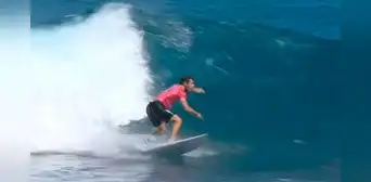 Alonso Correa terminó en el cuarto lugar de surf en los Juegos Olímpicos París 2024