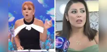 Magaly Medina encara a Karla Tarazona por minimizar beso con Christian Domínguez: "Te la han vuelto hacer" Magaly Medina encara a Karla Tarazona por minimizar beso con Christian Domínguez: "Te la han vuelto hacer"