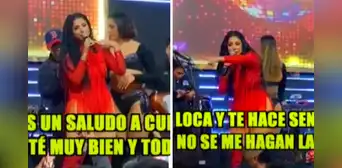 Pamela Franco sube ebria al escenario y habla de Christian Cueva: "Ese amor que te vuelve loca"
