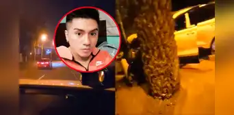 Streamer 'Sideral' protagonizó accidente tras chocar su auto durante transmisión en vivo e intentó fugarse Streamer 'Sideral' protagonizó accidente tras chocar su auto durante transmisión en vivo e intentó fugarse