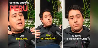 Chileno afirma que Perú le enseñó a triunfar como empresario: “Lo puse en práctica en Chile y crecimos un montón”