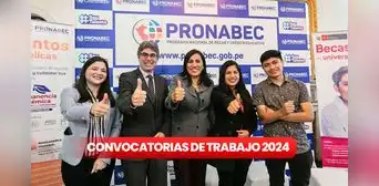 Pronabec lanza convocatoria de trabajo con sueldos hasta S/8.000 en Lima: conoce cómo postular Pronabec lanza convocatoria de trabajo con sueldos hasta S/8.000 en Lima: conoce cómo postular