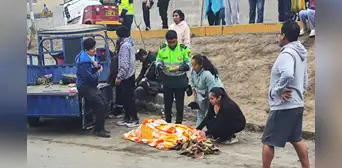 Accidente en Pasamayito deja 3 heridos de gravedad por despiste de vehículo que impactó contra muro Accidente en Pasamayito deja 3 heridos de gravedad por despiste de vehículo que impactó contra muro
