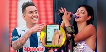 Christian Cueva estuvo en Ayacucho en plena gira de Pamela Franco: 'Amor y fuego' presenta ticket de viaje