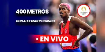 Alexander Ogando EN VIVO, semifinal 200 metros masculino vía Claro Sports: ¿a qué hora corre por Juegos Olímpicos?