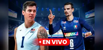 Estados Unidos vs Italia EN VIVO, vóley masculino EN DIRECTO vía NBC y Telemundo por medalla de bronce en París 2024
