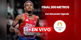Final 200 metros París 2024 con Alexander Ogando EN VIVO, Antena 7: ¿a qué hora corre el dominicano en Juegos Olímpicos? Final 200 metros París 2024 con Alexander Ogando EN VIVO, Antena 7: ¿a qué hora corre el dominicano en Juegos Olímpicos?