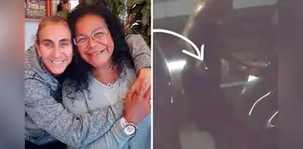 Se filtra video de Natalia Málaga rayando un auto: sería del hijo de Eva Ayllón