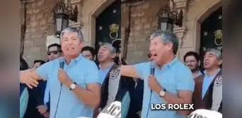 Wilfredo Oscorima pregunta a ayacuchanos “quién trae los presupuestos” para obras y estos le responden: “¡Los Rolex!” Wilfredo Oscorima pregunta a ayacuchanos “quién trae los presupuestos” para obras y estos le responden: “¡Los Rolex!”