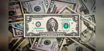El billete de 2 dólares, muy buscado por los coleccionistas, que puede valer hasta US$20.000 en Estados Unidos