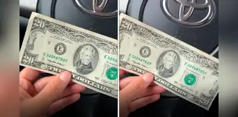 Recibe un extraño billete de 20 dólares, lo publica en su TikTok y descubre que valía US$55.000 Recibe un extraño billete de 20 dólares, lo publica en su TikTok y descubre que valía US$55.000