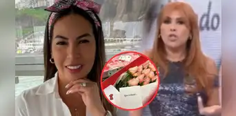 Magaly Medina critica duramente a Pamela López por flores recibidas con peculiar mensaje: "No brilla hace tiempo”