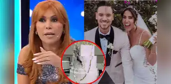 Magaly Medina MOLESTA con 'urraco' por "información inexacta" de boda de Melissa Paredes y Anthony: "Está suspendido"
