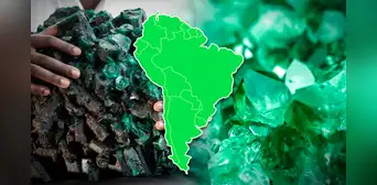 El ÚNICO país de Sudamérica con la mayor producción de esmeraldas que SUPERA a Estados Unidos y no es ni Brasil ni Chile