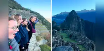 Turistas polacas quedan maravilladas al conocer Machu Picchu: “Te dan ganas de llorar”