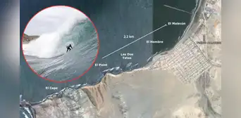 La ola más larga del MUNDO se encuentra en Perú y la NASA lo destacó: mide 2,5 metros y está protegida por Ley