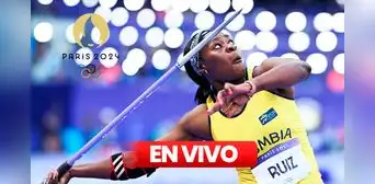Lanzamiento de Jabalina en París 2024: sigue a Flor Ruiz EN VIVO en la final vía Claro Sports Lanzamiento de Jabalina en París 2024: sigue a Flor Ruiz EN VIVO en la final vía Claro Sports
