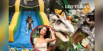 Natalie Vértiz y Yaco Eskenazi celebran EXCLUSIVA fiesta de cumpleaños para su hijo y dejan a usuarios en shock