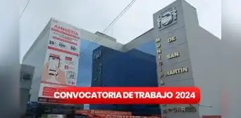 ¿Qué TRABAJOS ofrece la Municipalidad de San Martín de Porres? Ofrecen sueldos de hasta S/3.700 y estos beneficios