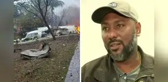 Hombre revela que llegó tarde y no pudo subir en avión accidentado en Brasil: "Me salvó la vida" Hombre revela que llegó tarde y no pudo subir en avión accidentado en Brasil: "Me salvó la vida"