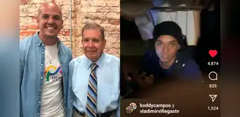 Encapuchados de Nicolás Maduro intentan allanar y secuestrar a activista LGBTIQ+ Koddy Campos Encapuchados de Nicolás Maduro intentan allanar y secuestrar a activista LGBTIQ+ Koddy Campos