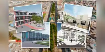 Así lucirán las 14 Escuelas Bicentenario de San Juan de Lurigancho: colegios antiguos ya fueron demolidos