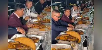 Matrimonio peruano es viral por cena en recipientes gigantes a sus invitados: “Medio pavo para cada uno” Matrimonio peruano es viral por cena en recipientes gigantes a sus invitados: “Medio pavo para cada uno”