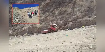 Arequipa: padre de familia muere tras caer en abismo de 150 metros luego de impactar contra una casa Arequipa: padre de familia muere tras caer en abismo de 150 metros luego de impactar contra una casa