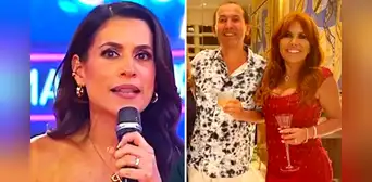 María Pía Copello da fuerte respuesta a usuario que criticó las "confianzas" entre ella y el hermano de Magaly Medina
