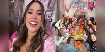 Melissa Paredes recibe una sorpresa de Anthony Aranda con ‘pijama party’ antes de su cumpleaños de la modelo Melissa Paredes recibe una sorpresa de Anthony Aranda con ‘pijama party’ antes de su cumpleaños de la modelo