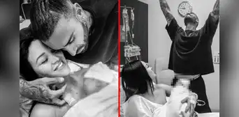 Angie Arizaga y Jota Benz celebran la llegada de su primer hijo con EMOTIVO mensaje: "El amor de nuestras vidas" Angie Arizaga y Jota Benz celebran la llegada de su primer hijo con EMOTIVO mensaje: "El amor de nuestras vidas"