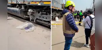 Descuido fatal en Ate: joven es arrollado por tren de carga cuando cruzaba railes con audífonos Descuido fatal en Ate: joven es arrollado por tren de carga cuando cruzaba railes con audífonos