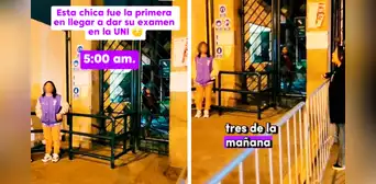 Postulante llega a las 5 am. a la UNI para dar examen de admisión: “Salí a las 3 de la mañana de mi casa”