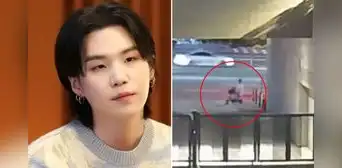 Video de Suga de BTS muestra el momento en que se cae mientras manejaba ebrio un vehículo individual Video de Suga de BTS muestra el momento en que se cae mientras manejaba ebrio un vehículo individual