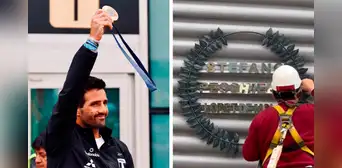 ¡Histórico! El nombre de Stefano Peschiera ya luce en el Estadio Nacional tras bronce en París 2024