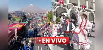 Aniversario de Arequipa 2024 EN VIVO: con tradicional Entrada de Ccapo inician vísperas de la Ciudad Blanca Aniversario de Arequipa 2024 EN VIVO: con tradicional Entrada de Ccapo inician vísperas de la Ciudad Blanca