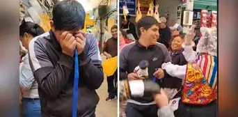 Comerciante emociona al recibir serenata tunantera de su hermana: "Un fuerte abrazo a la distancia" Comerciante emociona al recibir serenata tunantera de su hermana: "Un fuerte abrazo a la distancia"