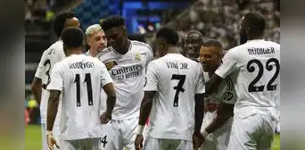 Con el debut y gol de Mbappé, Real Madrid derrotó 2-0 al Atalanta y se coronó campeón de la Supercopa de Europa Con el debut y gol de Mbappé, Real Madrid derrotó 2-0 al Atalanta y se coronó campeón de la Supercopa de Europa