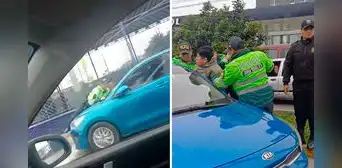 Chorrillos: conductor escapa de intervención y arrastra a policía sobre el capot de su vehículo Chorrillos: conductor escapa de intervención y arrastra a policía sobre el capot de su vehículo