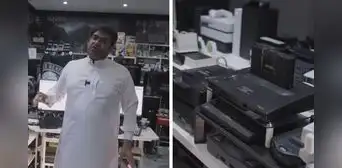 Un récord Guinness inusual: esta persona logró conectar más de 400 consolas de videojuegos a su televisión Un récord Guinness inusual: esta persona logró conectar más de 400 consolas de videojuegos a su televisión