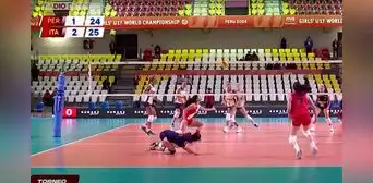 ¡No se pudo! Perú cayó 3-1 ante Italia por amistoso previo al Mundial de Vóley Sub-17