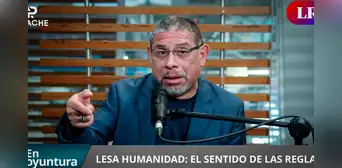 César Azabache sobre ley de impunidad: "Apelar a la prescripción es pedir que aceptemos los crímenes y los olvidemos" César Azabache sobre ley de impunidad: "Apelar a la prescripción es pedir que aceptemos los crímenes y los olvidemos"