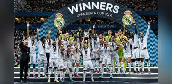 Real Madrid se consagró supercampeón de Europa Real Madrid se consagró supercampeón de Europa