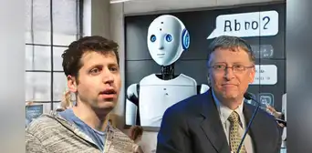 ¿Cuál sería la profesión que la IA nunca reemplazaría? El CEO de OpenAI y Bill Gates discrepan sobre el futuro laboral