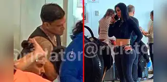 Pamela Franco y Christian Domínguez: así fue su insólita reacción al encontrarse en el mismo aeropuerto de Trujillo Pamela Franco y Christian Domínguez: así fue su insólita reacción al encontrarse en el mismo aeropuerto de Trujillo