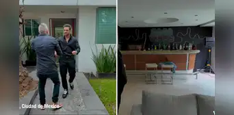 Nicola Porcella muestra su EXCLUSIVA casa en México: jardín, bar privado y a solo 2 cuadras de Televisa