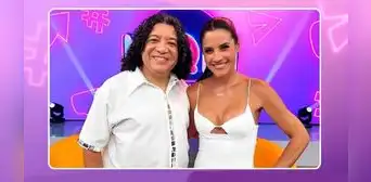 María Pía Copello y Carlos Vílchez, se juntan en el Circo de las Estrellas